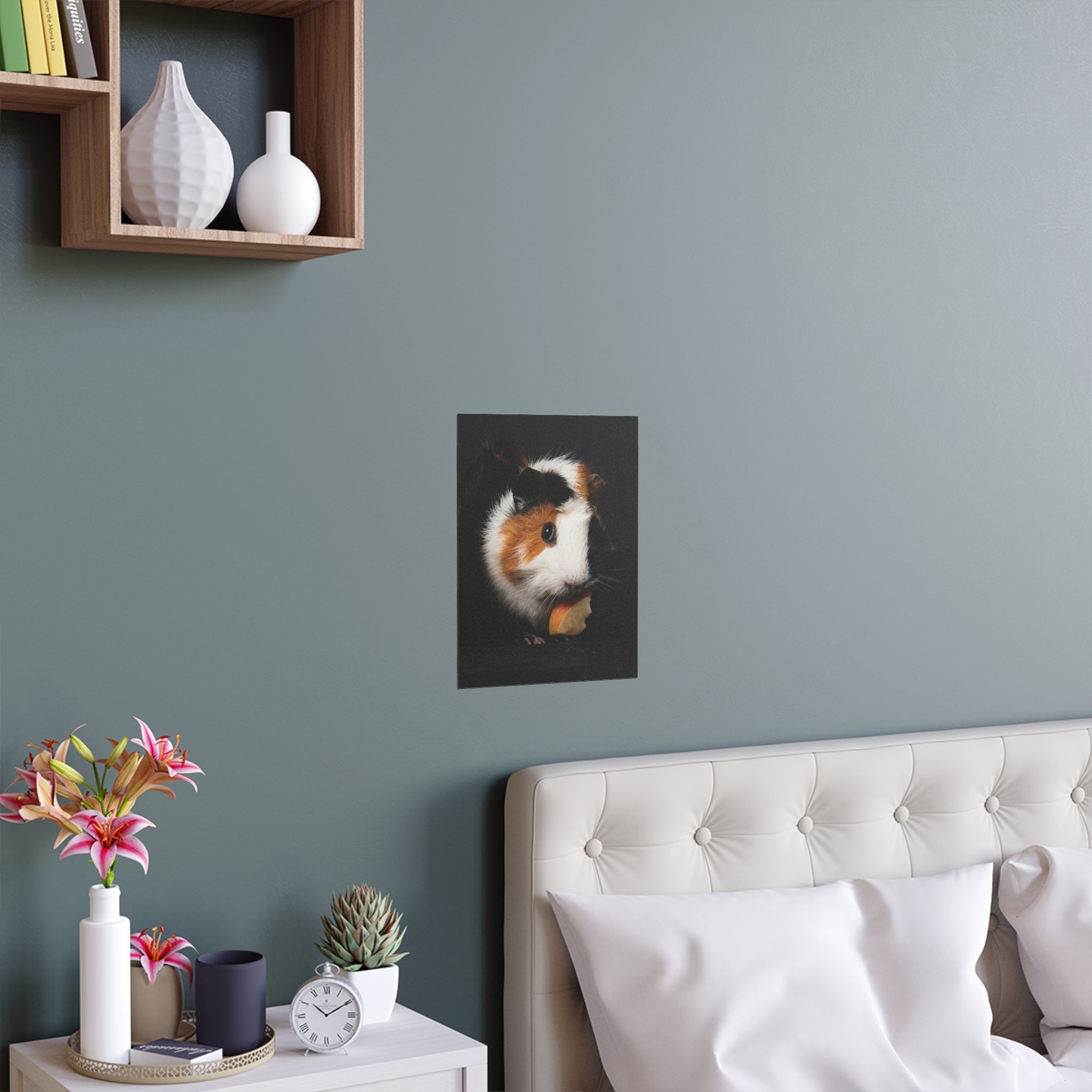 Guinea Pig Portrait Poster