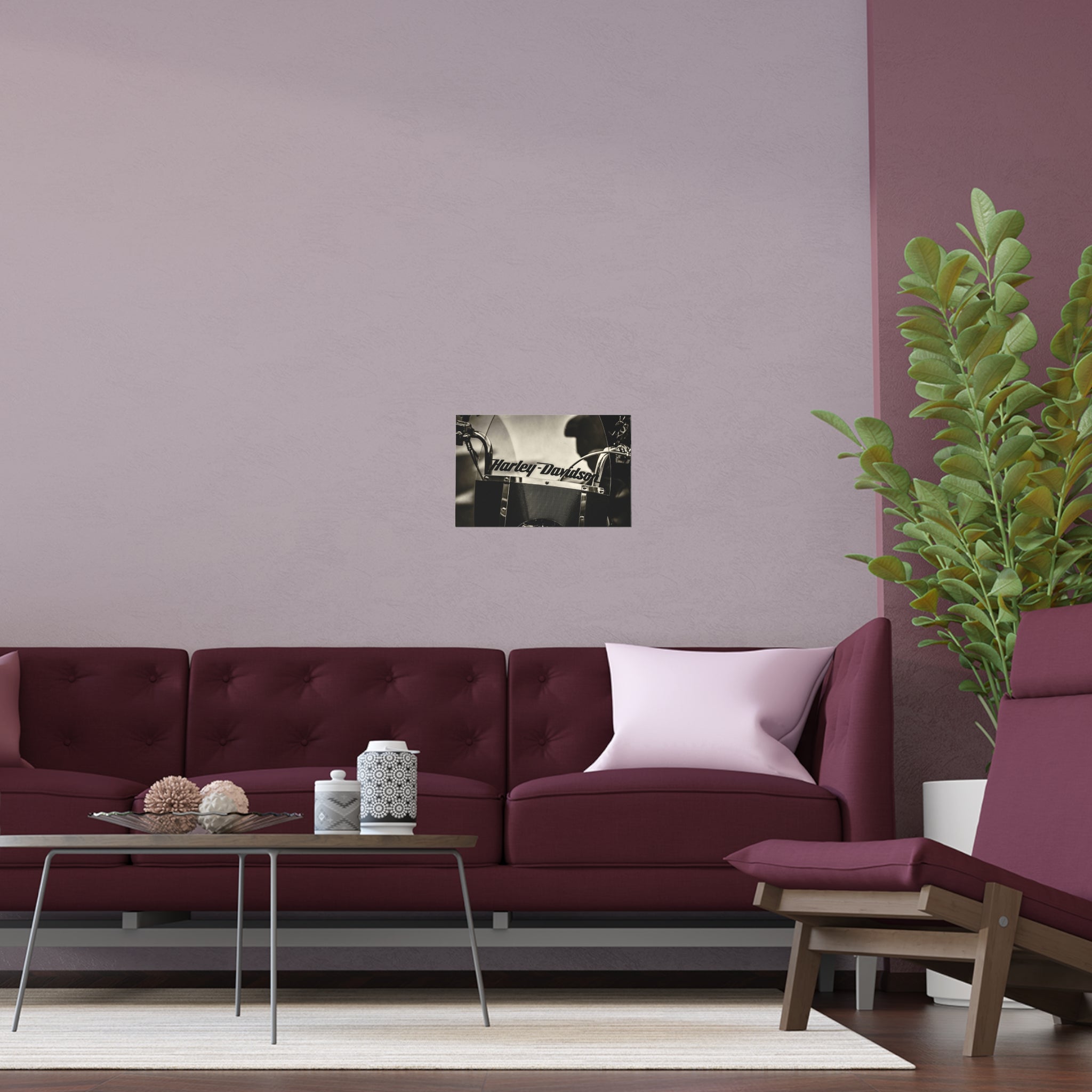 Harley-Davidson Motorcycle Poster | Silk Poster