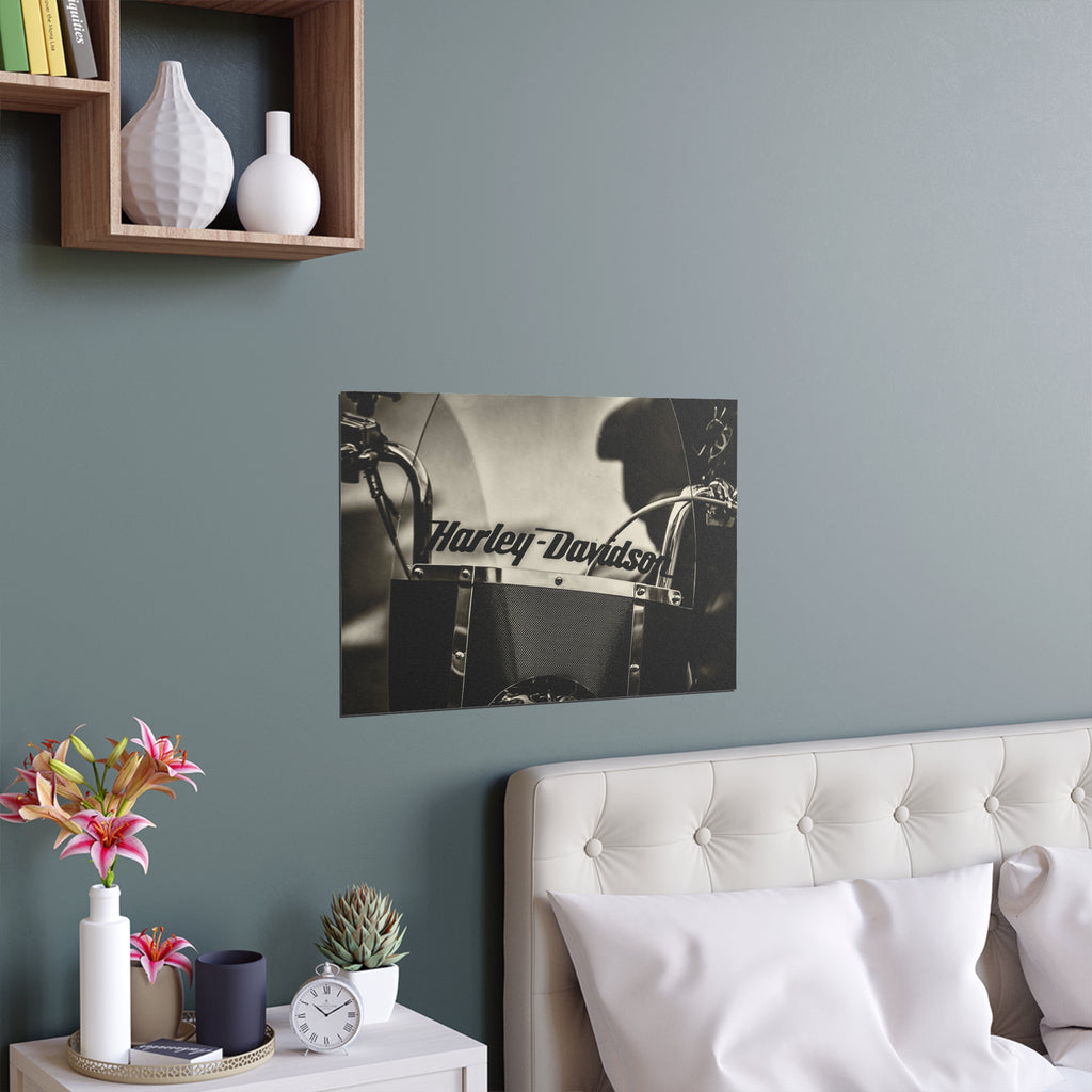 Harley-Davidson Motorcycle Poster | Silk Poster