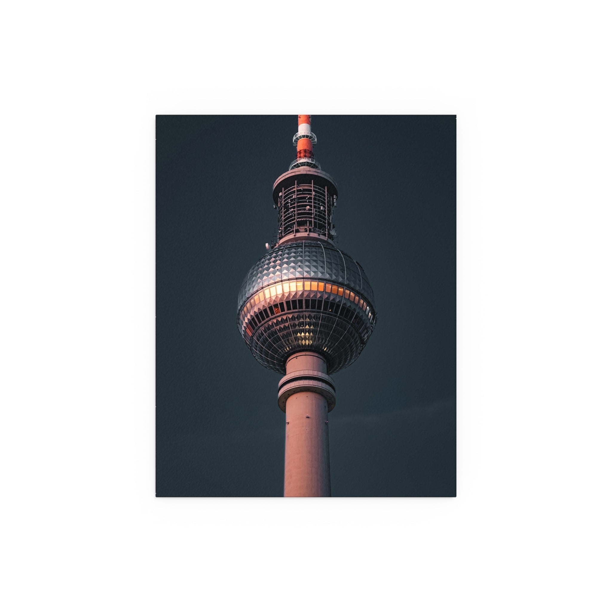 Berlin TV Tower poster Silk Poster