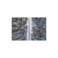 Aerial Snowy Forest Road Poster | Silk Poster