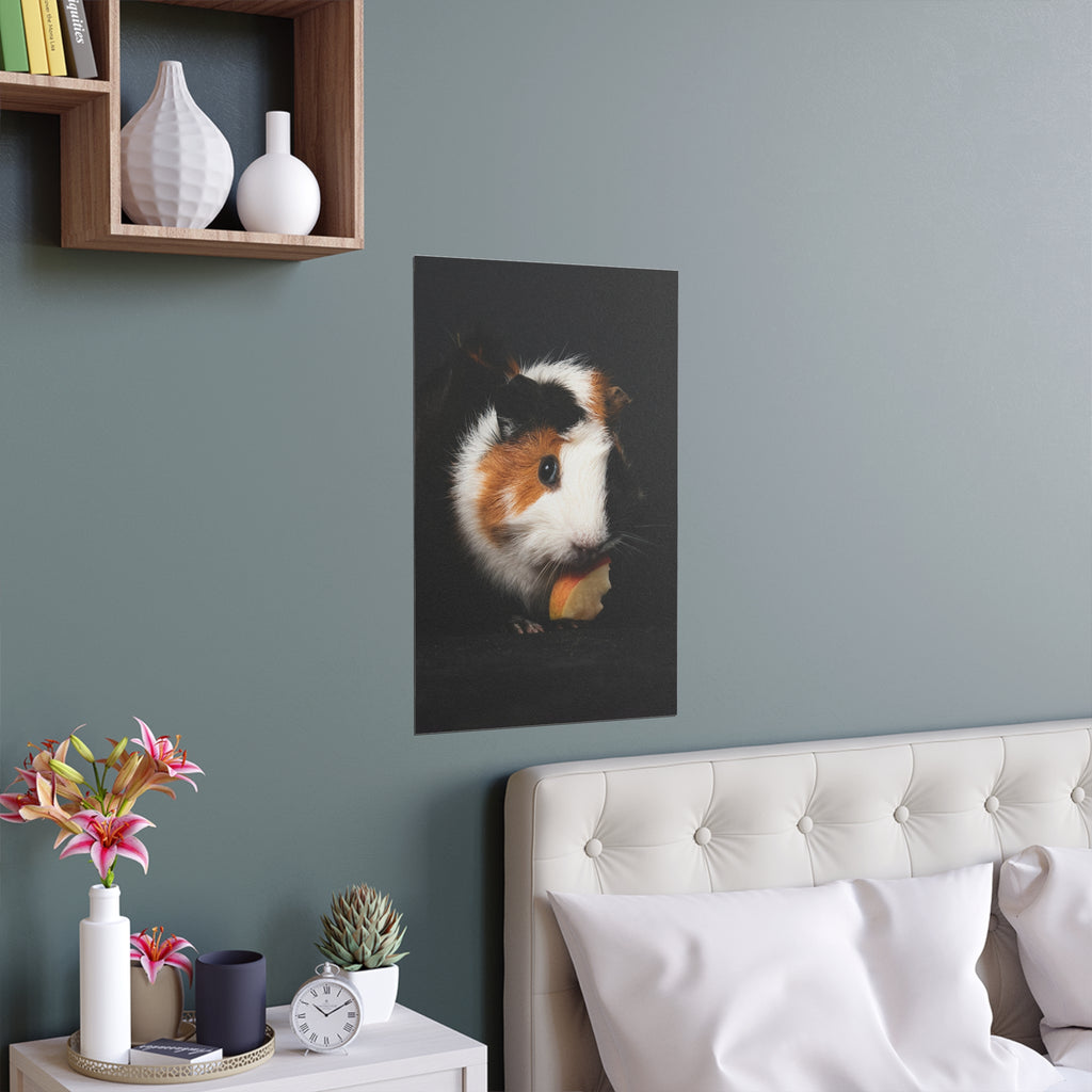 Guinea Pig Portrait Poster