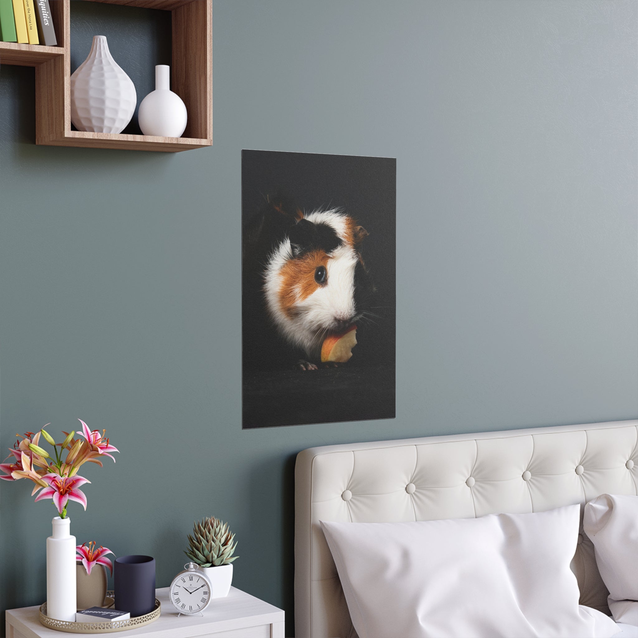Guinea Pig Portrait Poster